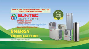 Tư vấn lắp đặt máy nước nóng trung tâm ( Máy bơm nhiệt Suntec )